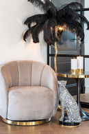 Round Swivel Easy Chair | Richmond Interiors Jago | Oroatrade.com