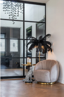 Round Swivel Easy Chair | Richmond Interiors Jago | Oroatrade.com