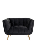 Channel-Tufted Lounge Chair | Richmond Interiors Huxley | Oroatrade.com