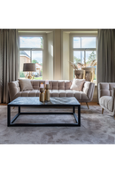 Khaki Velvet Channel Stitched Sofa | Richmond Interiors Huxley | Oroatrade.com