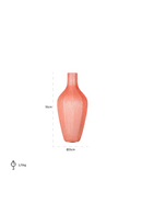 Pink Glass Bottle Vase S | Richmond Interiors Ceylin | Oroatrade.com