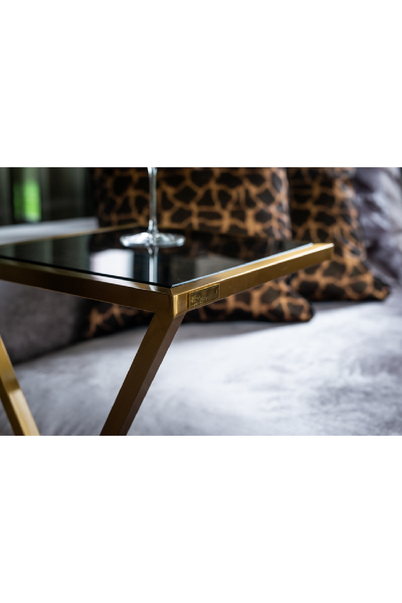 Cross Framed Sofa Table | OROA Paramount | Oroatrade.com