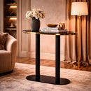 Oval Marble Bar Table | Richmond Interiors Zenza