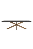 Black Rustic Dining Table | Richmond Interiors Blackbone | Oroatrade.com