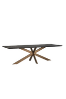 Black Rustic Dining Table | Richmond Interiors Blackbone | Oroatrade.com