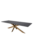 Black Rustic Dining Table | Richmond Interiors Blackbone | Oroatrade.com
