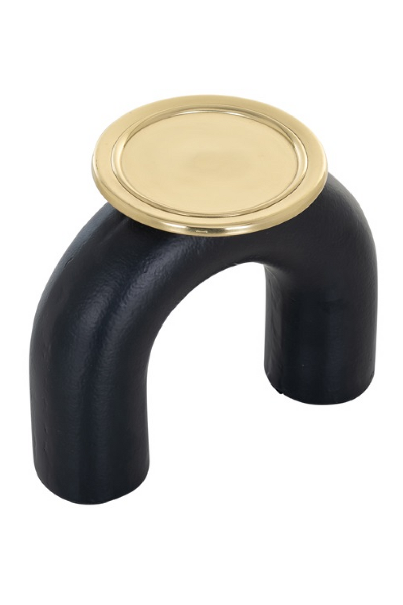 Black Arched Candle Holder L | OROA Femke | Oroatrade.com