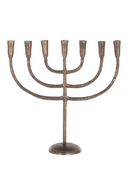 Brushed Gold Classic Candle Holder | Richmond Interiors Femm | Oroatrade.com