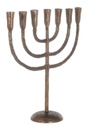 Brushed Gold Classic Candle Holder | Richmond Interiors Femm | Oroatrade.com