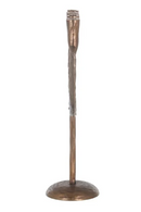 Brushed Gold Classic Candle Holder | Richmond Interiors Femm | Oroatrade.com