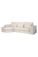 White Chenille Upholstered Sofa | Richmond Interiors Felix | Oroatrade.com