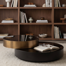 Double Round Coffee Table | Richmond Interiors Slice