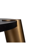 Black Oak Round Coffee Table | Richmond Interiors Brody | Oroatrade.com