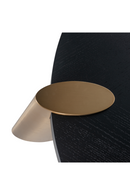 Black Oak Round Coffee Tables (2) | Richmond Interiors Brody | Oroatrade.com