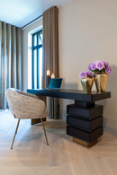 Modern 5-Drawer Desk | Richmond Interiors Connar | Oroatrade.com