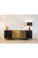 Black Oak 4-Door Sideboard | Richmond Interiors Dax | Oroatrade.com
