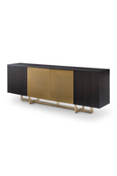 Black Oak 4-Door Sideboard | Richmond Interiors Dax | Oroatrade.com