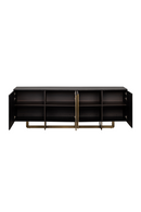 Black Oak 4-Door Sideboard | Richmond Interiors Dax | Oroatrade.com