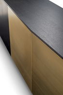 Black Oak 4-Door Sideboard | Richmond Interiors Dax | Oroatrade.com