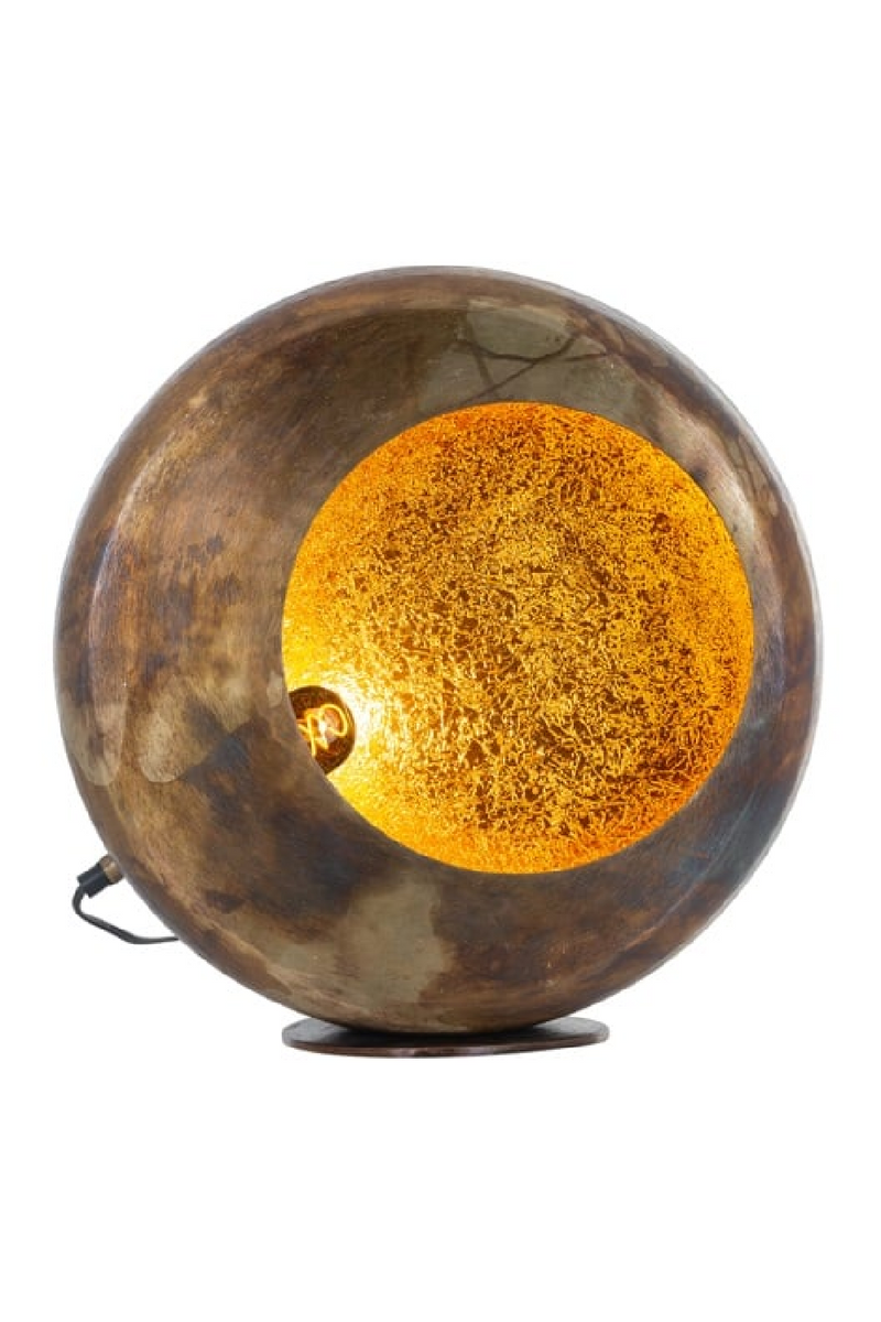 Circular Iron Table Lamp | OROA Lieke | Oroatrade.com