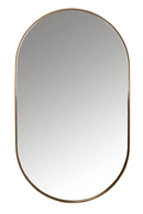 Gold Oval Mirror | Richmond Interiors Skylar | Oroatrade.com