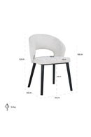 Cut-Out Modern Dining Chair | Richmond Interiors Savoy | Oroatrade.com