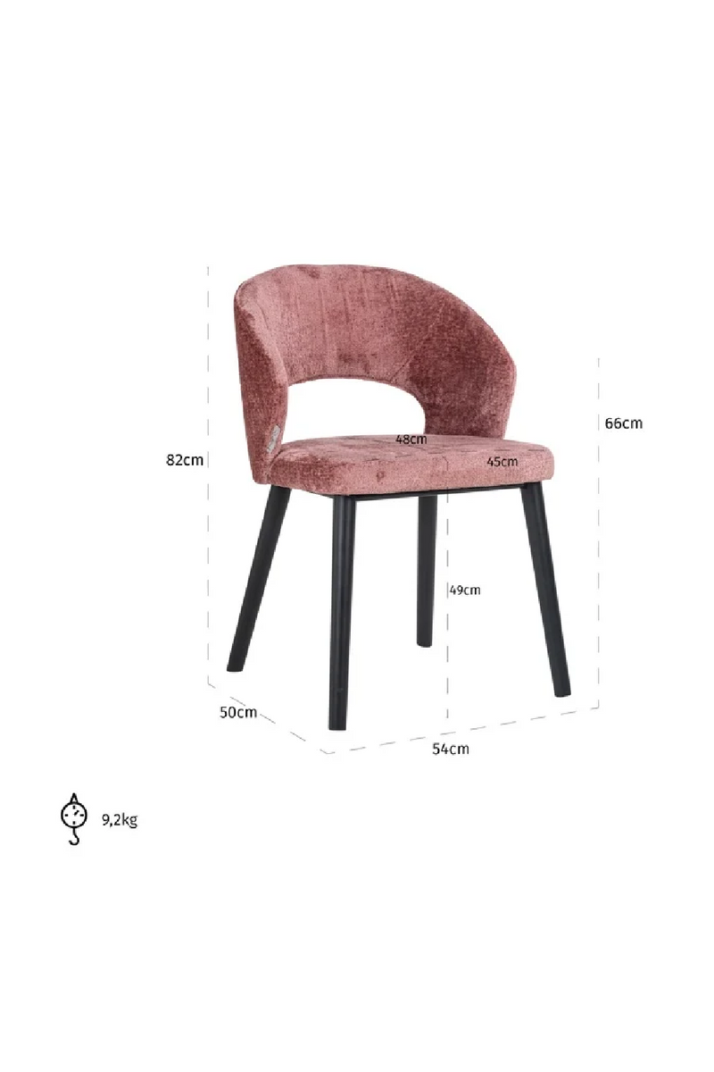 Cut-Out Modern Dining Chair | OROA Savoy | Oroatrade.com