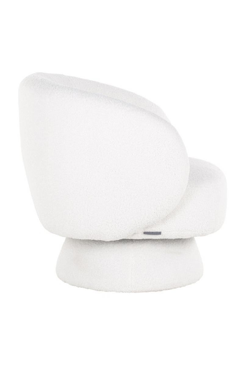 White Swivel Easy Chair | OROA Senna | Oroatrade.com