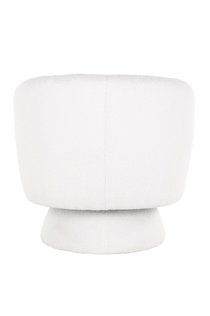 White Swivel Easy Chair | OROA Senna | Oroatrade.com