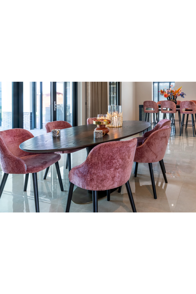 Contemporary Oval Dining Table | OROA Luxor | Oroatrade.com