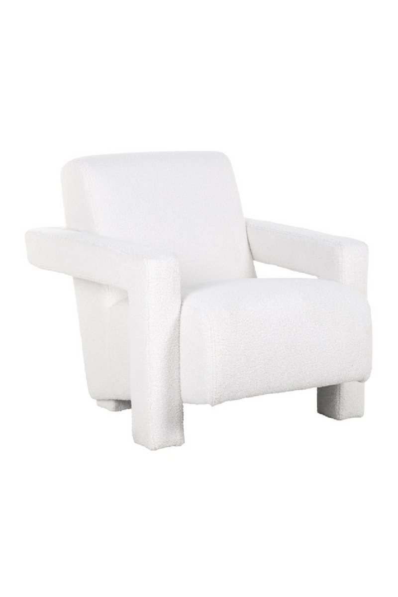 White Modern Lounge Chair | OROA Casey | Oroatrade.com
