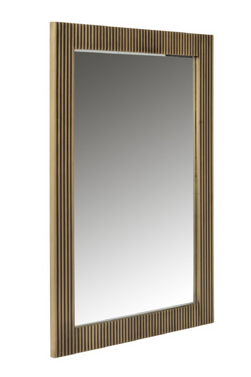 Gold Rectangular Mirror | OROA Ironville | Oroatrade.com