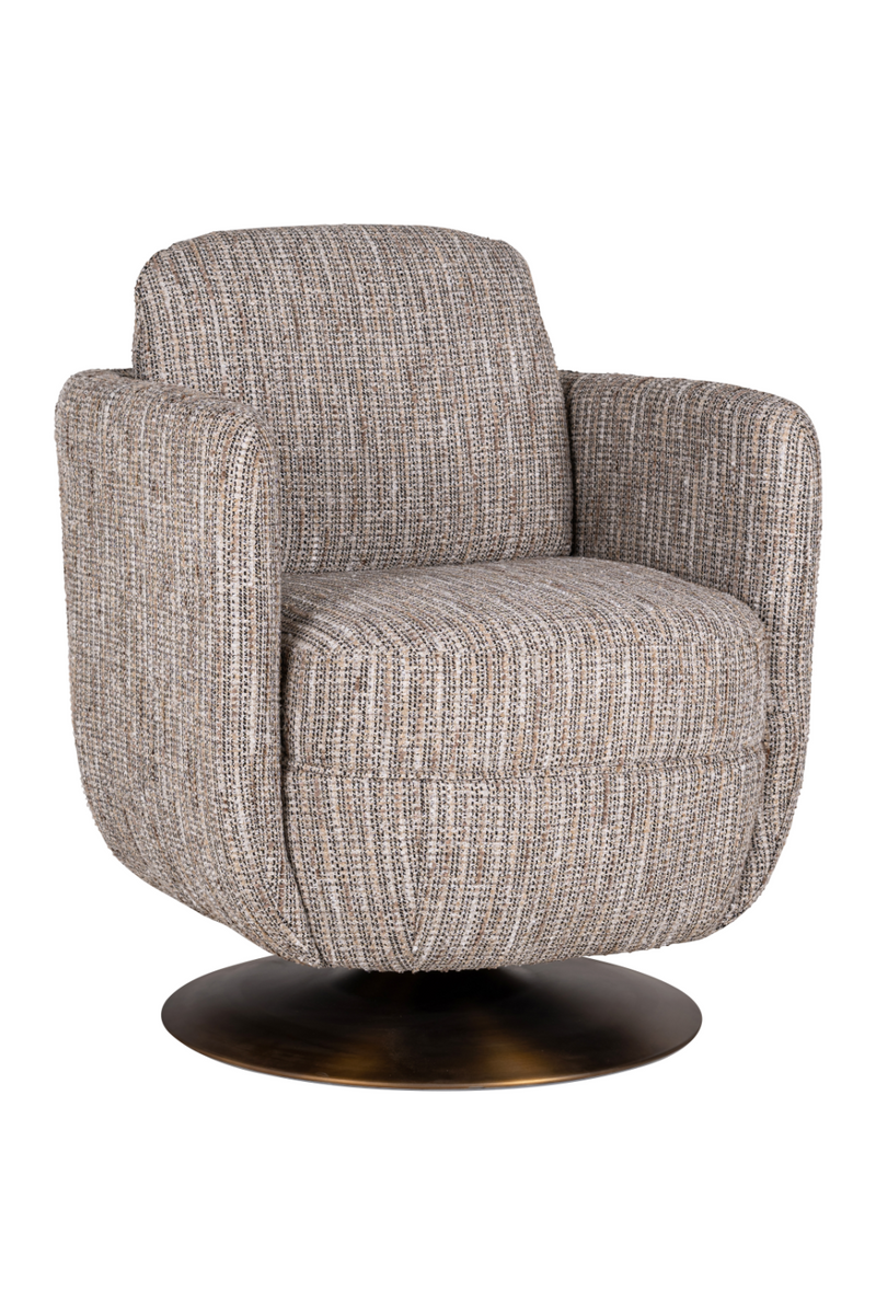 Upholstered Modern Swivel Chair | OROA Turner | Oroatrade.com