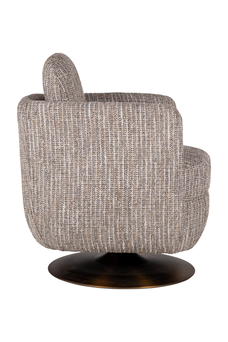 Upholstered Modern Swivel Chair | OROA Turner | Oroatrade.com