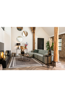 Round Gold Nested Coffee Tables (2) | Richmond Interiors Tulum | Oroatrade.com