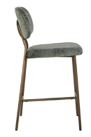 Brushed Metal Counter Stool | Richmond Interiors Xenia | Oroatrade.com