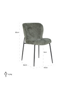 Upholstered Minimalist Dining Chair | Richmond Interiors Darby | Oroatrade.com