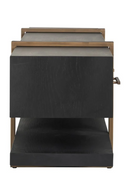 Black Oak 3-Drawer TV Unit | Richmond Interiors Cambon | Oroatrade.com