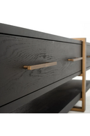 Black Oak 3-Drawer TV Unit | Richmond Interiors Cambon | Oroatrade.com