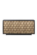 Brass Geometric Pattern Sideboard | Richmond Interiors Esher  | Oroatrade.com