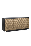 Brass Geometric Pattern Sideboard | Richmond Interiors Esher  | Oroatrade.com