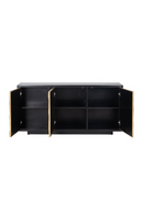 Brass Geometric Pattern Sideboard | Richmond Interiors Esher  | Oroatrade.com