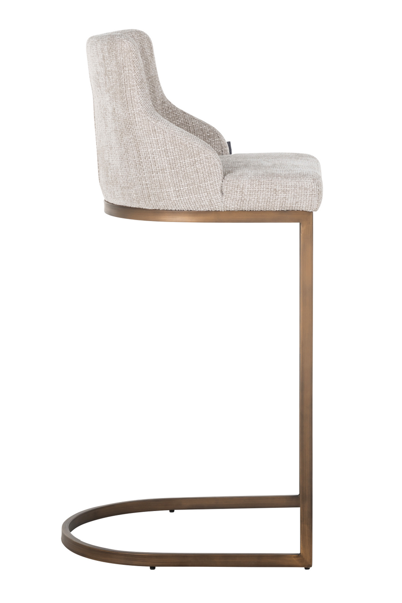 Modern Upholstered Bar Stool | OROA Bolton | Oroatrade.com