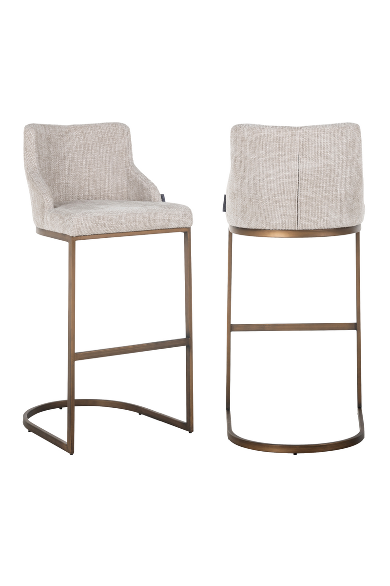 Modern Upholstered Bar Stool | OROA Bolton | Oroatrade.com