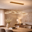 Golden Looped Hanging Lamp | Richmond Interiors Flyn