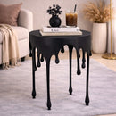 Black Art Deco End Table | Richmond Interiors Laila