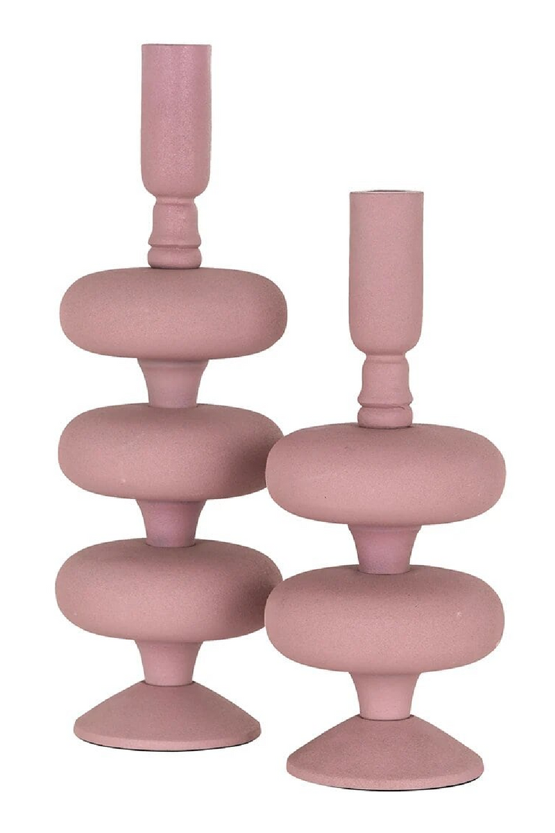 Pink Modern Classic Candle Holder | OROA Abbey | Oroatrade.com