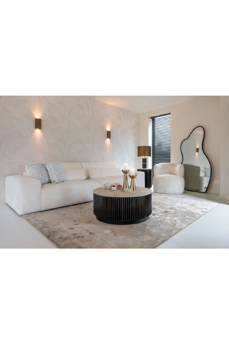 Organic-Shaped Contemporary Mirror | OROA Aldon | Oroatrade.com