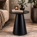 Black Pedestal End Table | Richmond Interiors Jazz