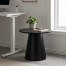Black Pedestal Coffee Table Set (2) | Richmond Interiors Jazz